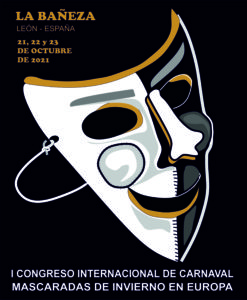 Cartel I Congreso Internacional de Carnaval Mascaradas de invierno en Europa